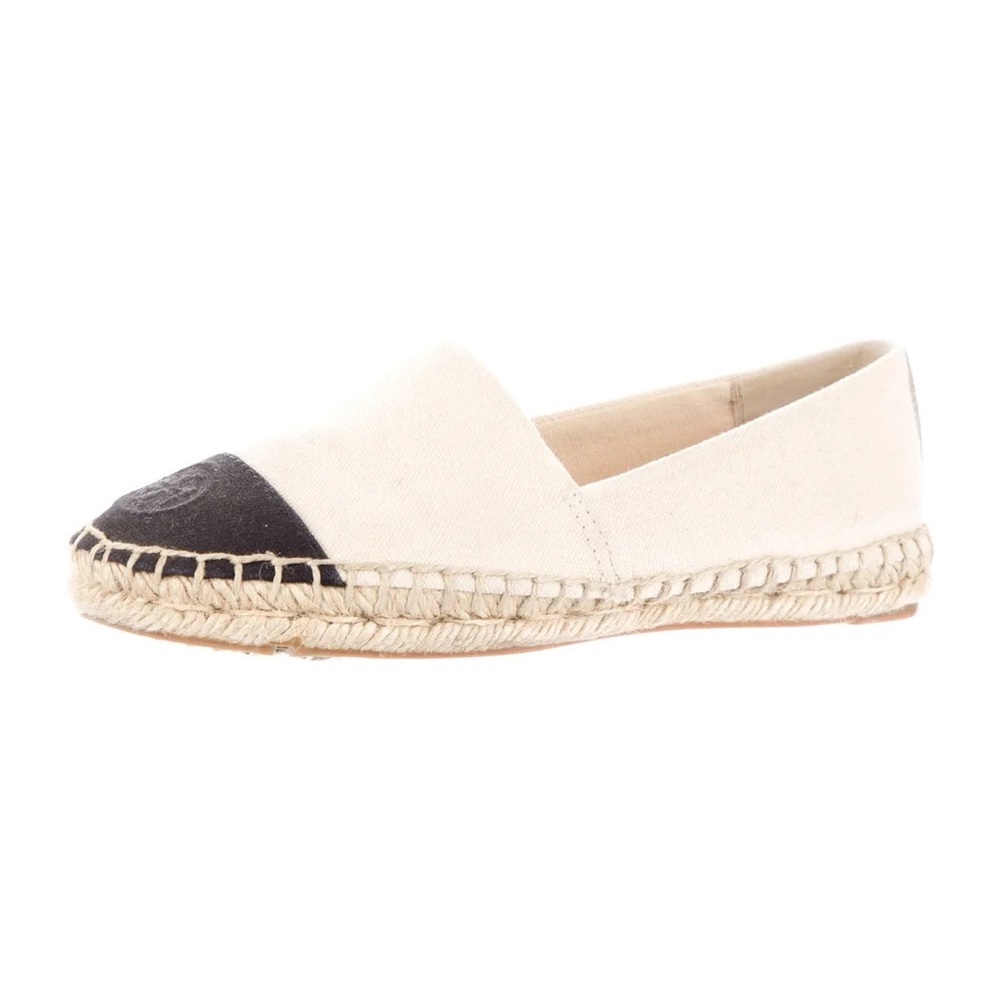 Tory Burch Canvas Colorblock Pattern Espadrilles - image 4